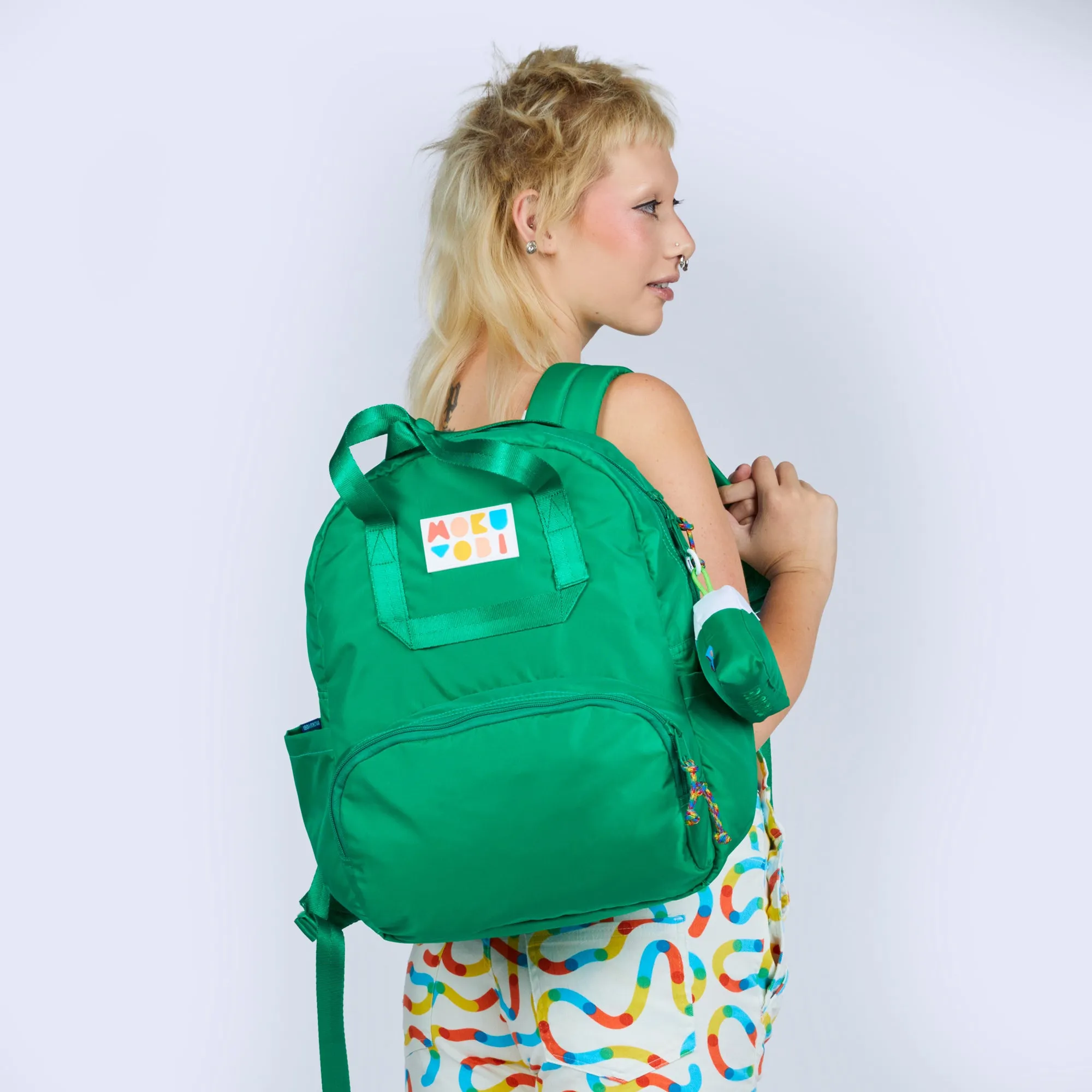 Kelly Green Atlas Backpack