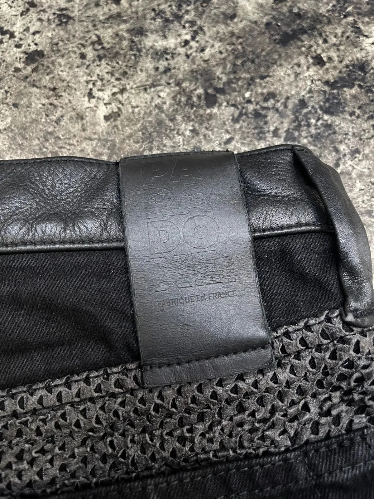 LAYERED LEATHER PERFORATED MAXIMUS