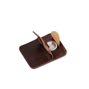 Leather AirTag wallet - The Minimalist