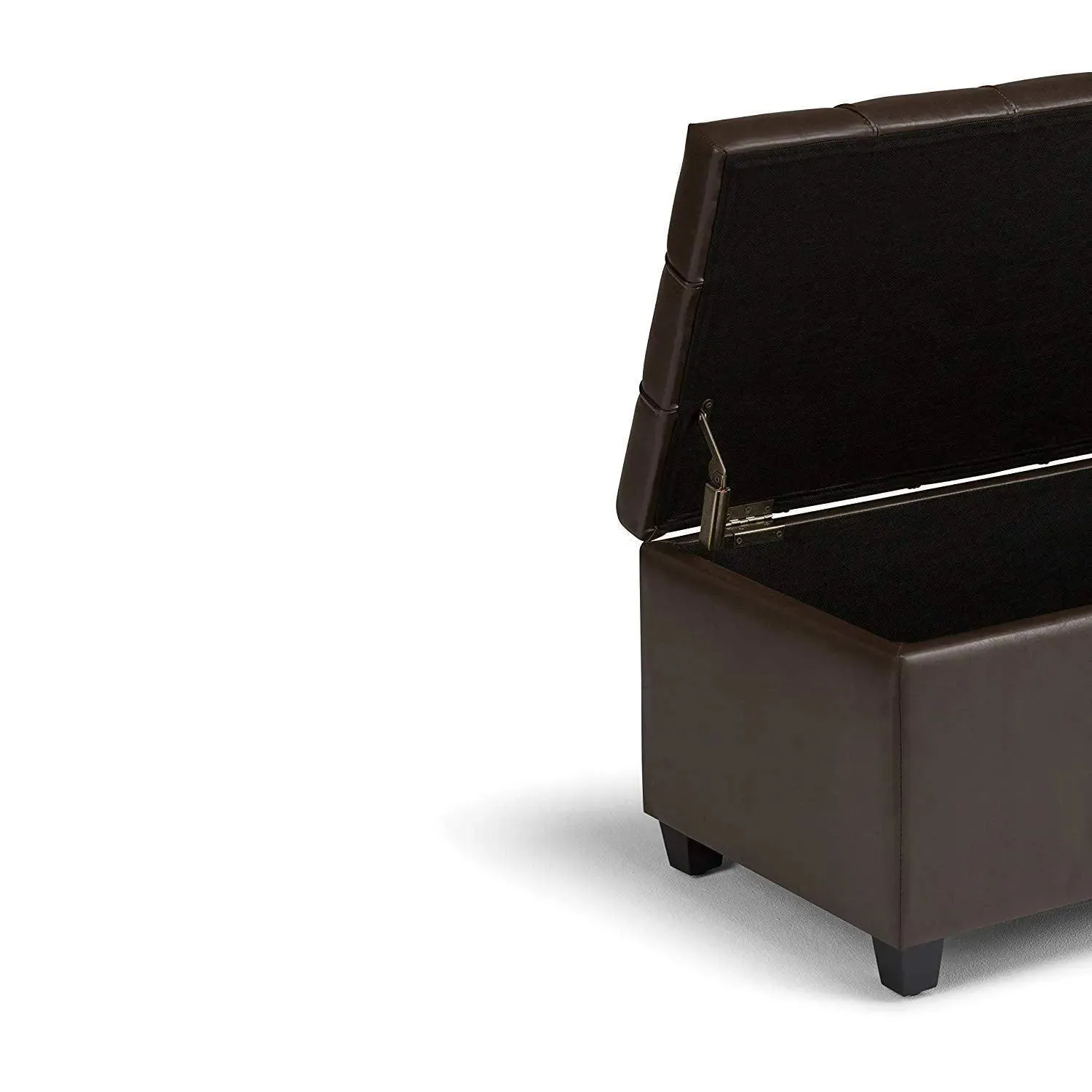 Luper Tufted Storage Bench Ottoman Pouffes with Storage