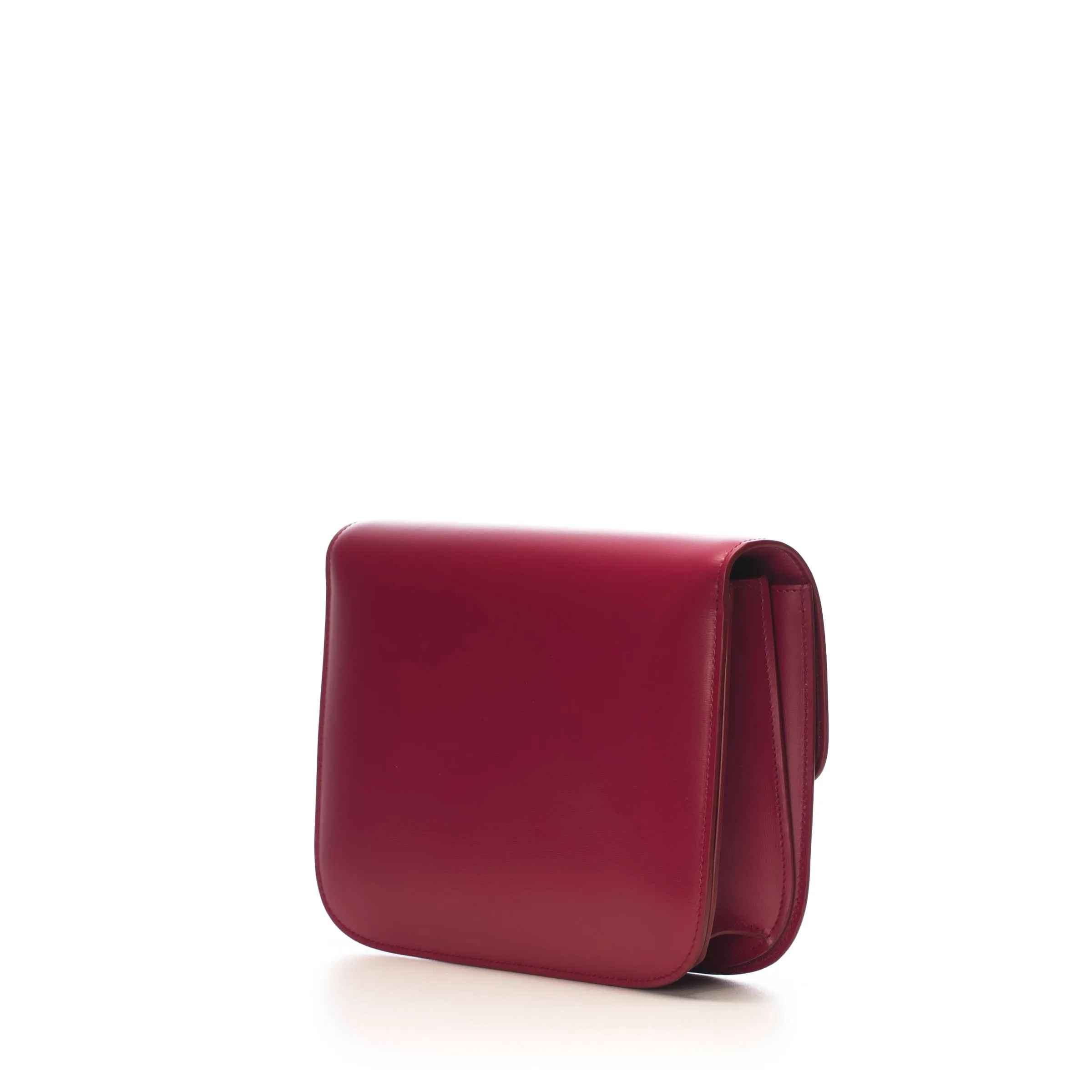 Medium Classic Box Bag In Raspberry Calfskin