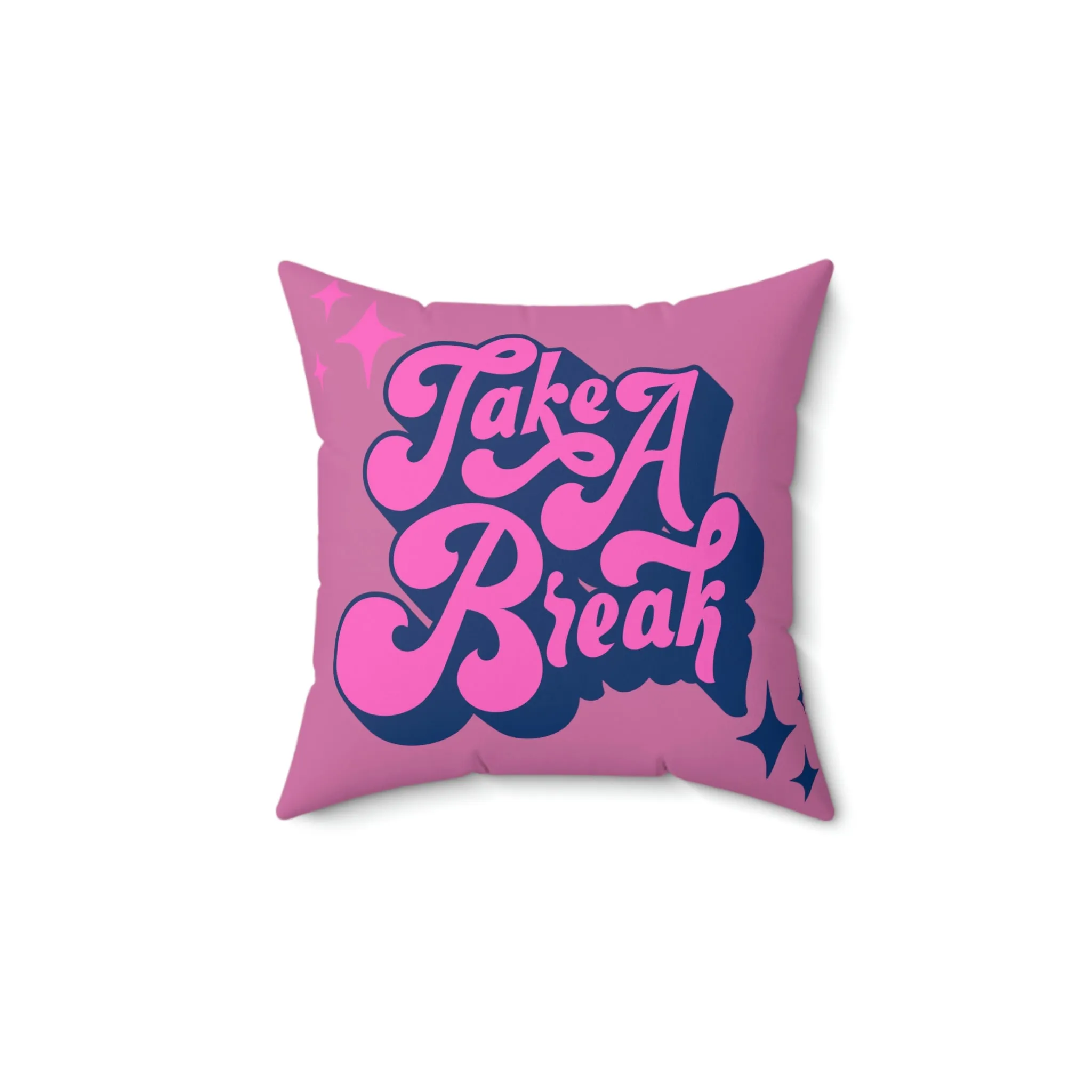 MyDreamMyTee Faux Suede Square Pillow