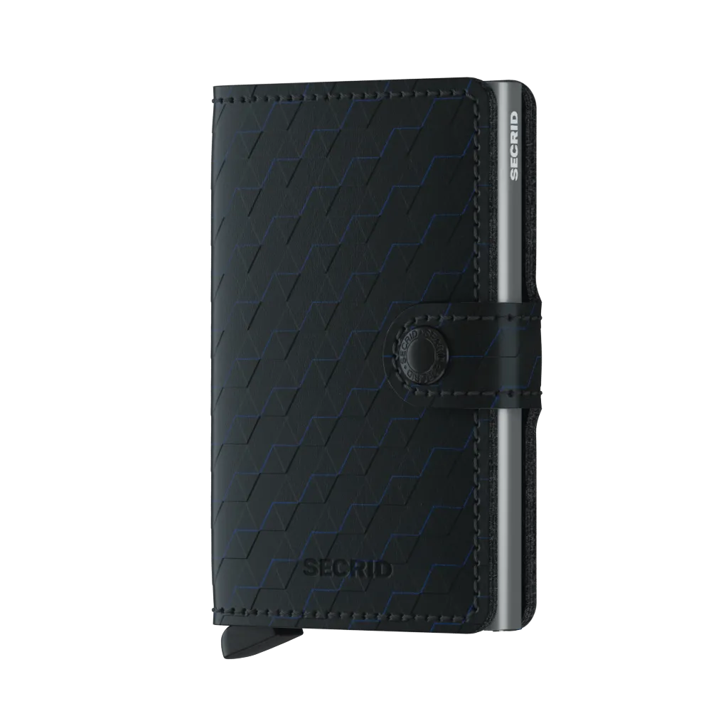 Optical Leather Miniwallet