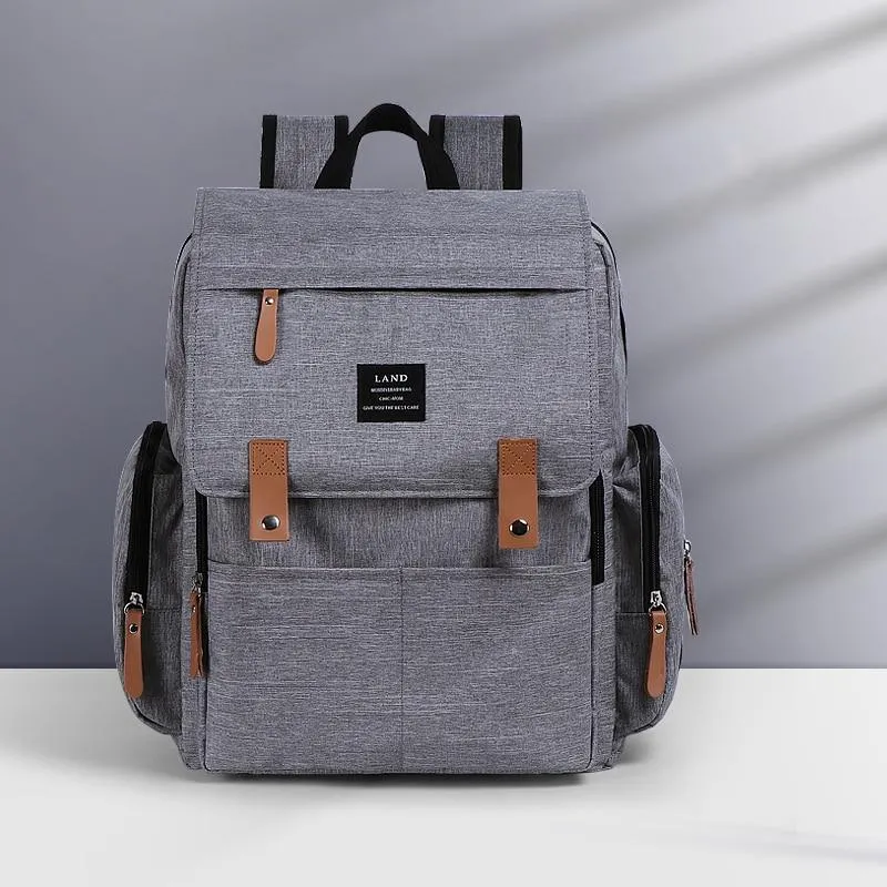 Parents Multifunction Large Capacity Travel Nappy Backpacks With Changing Mat