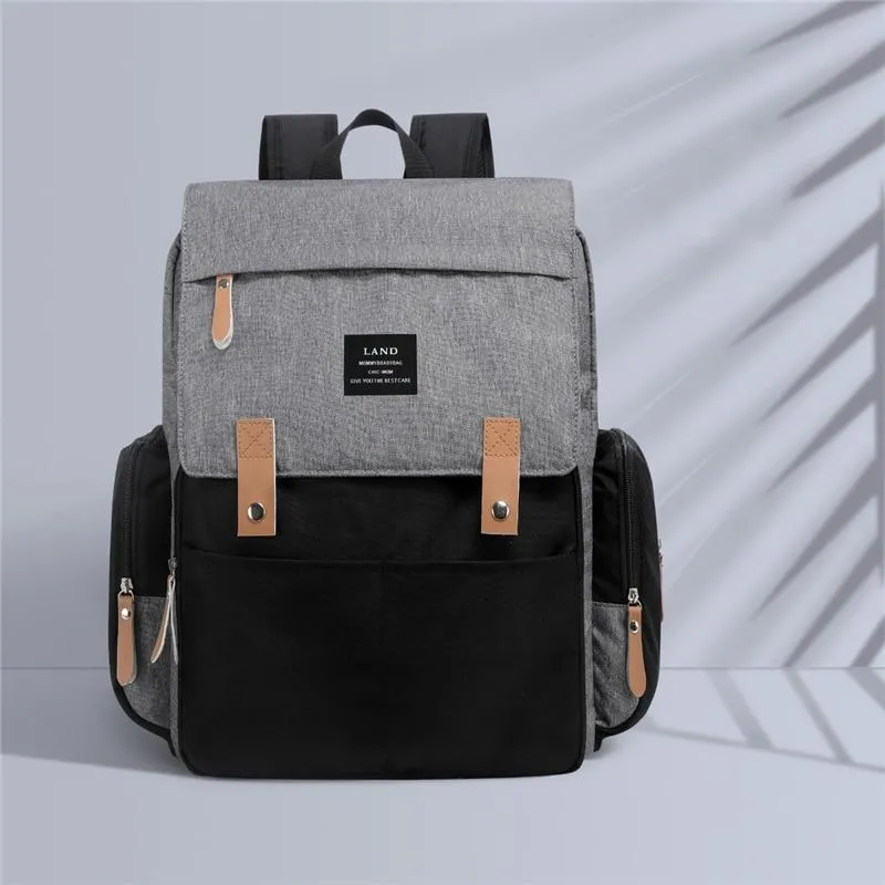 Parents Multifunction Large Capacity Travel Nappy Backpacks With Changing Mat