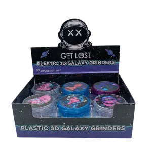 Plastic 3D Galaxy Grinder 67 mm (06)