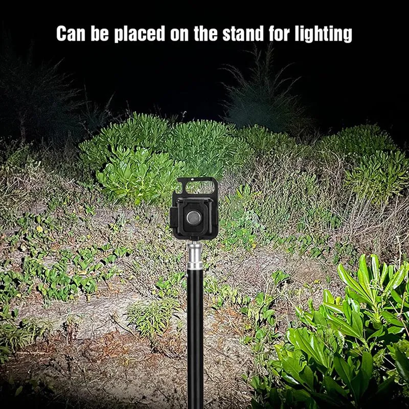 Portable Flashlight Keychain Mini LED Light Glare COB USB Charging Emergency Lamps Work Light Outdoor Camping Light Corkscrew keychain flash light led
