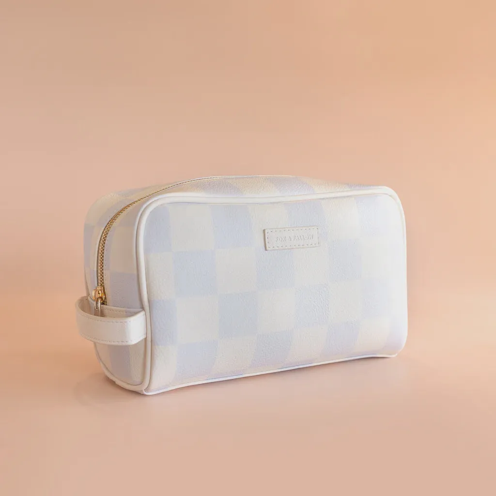 Powder Check Wash Bag