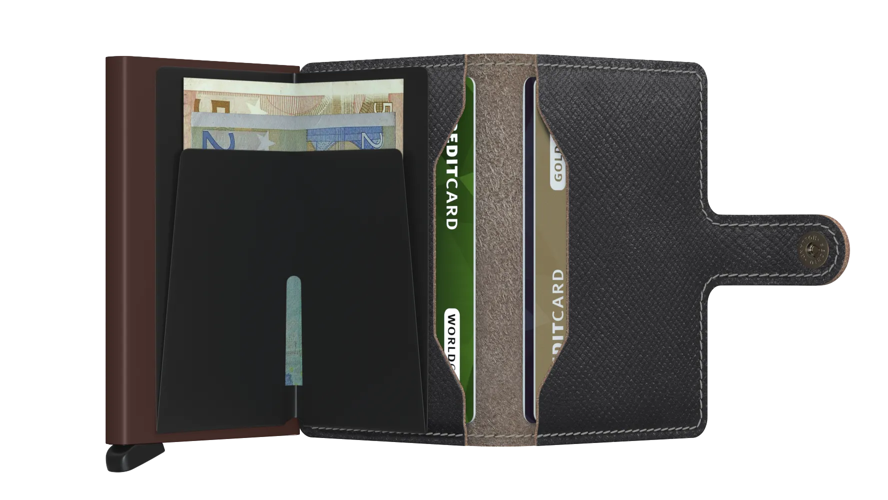 Saffiano Leather Miniwallet