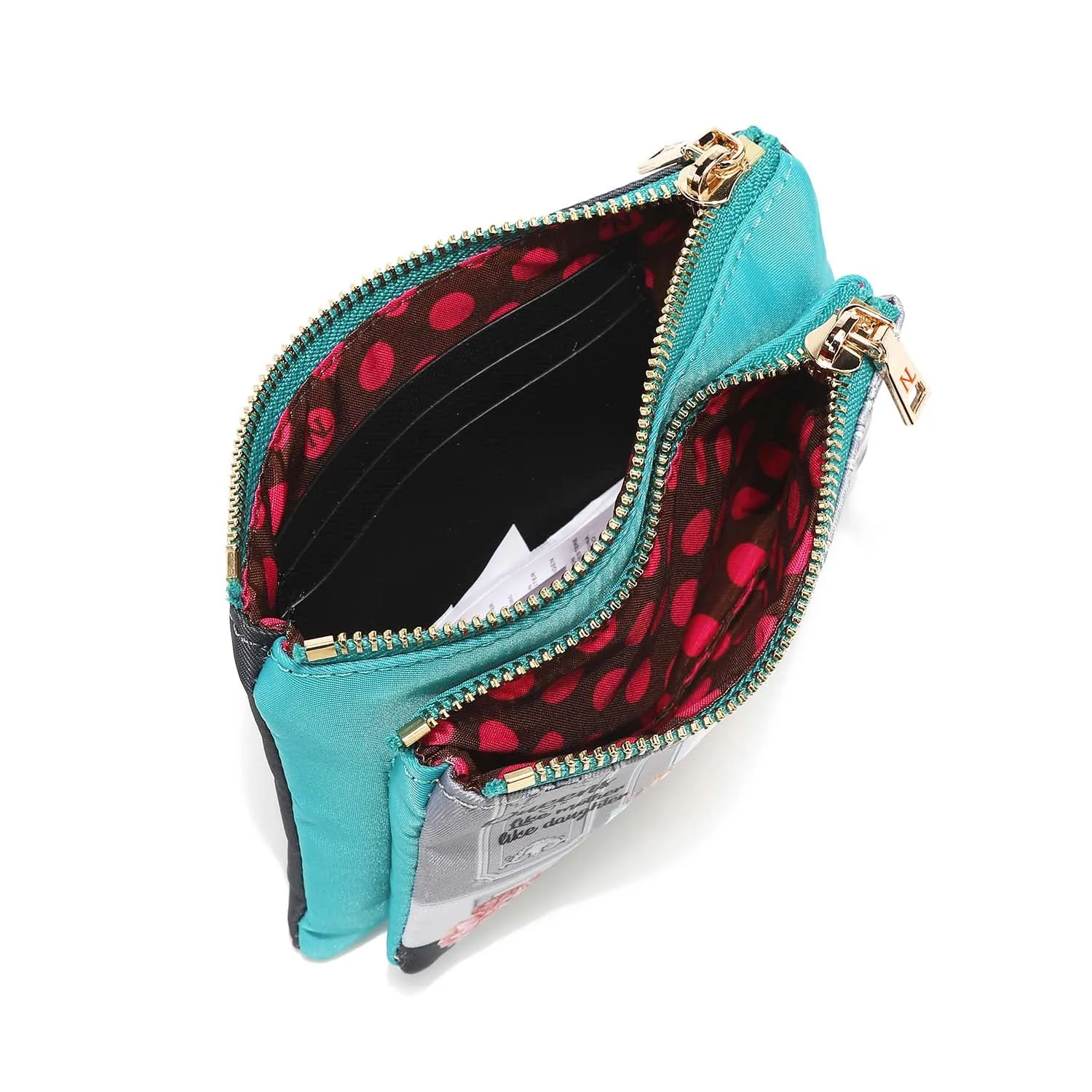 SMALL NYLON WALLET POUCH