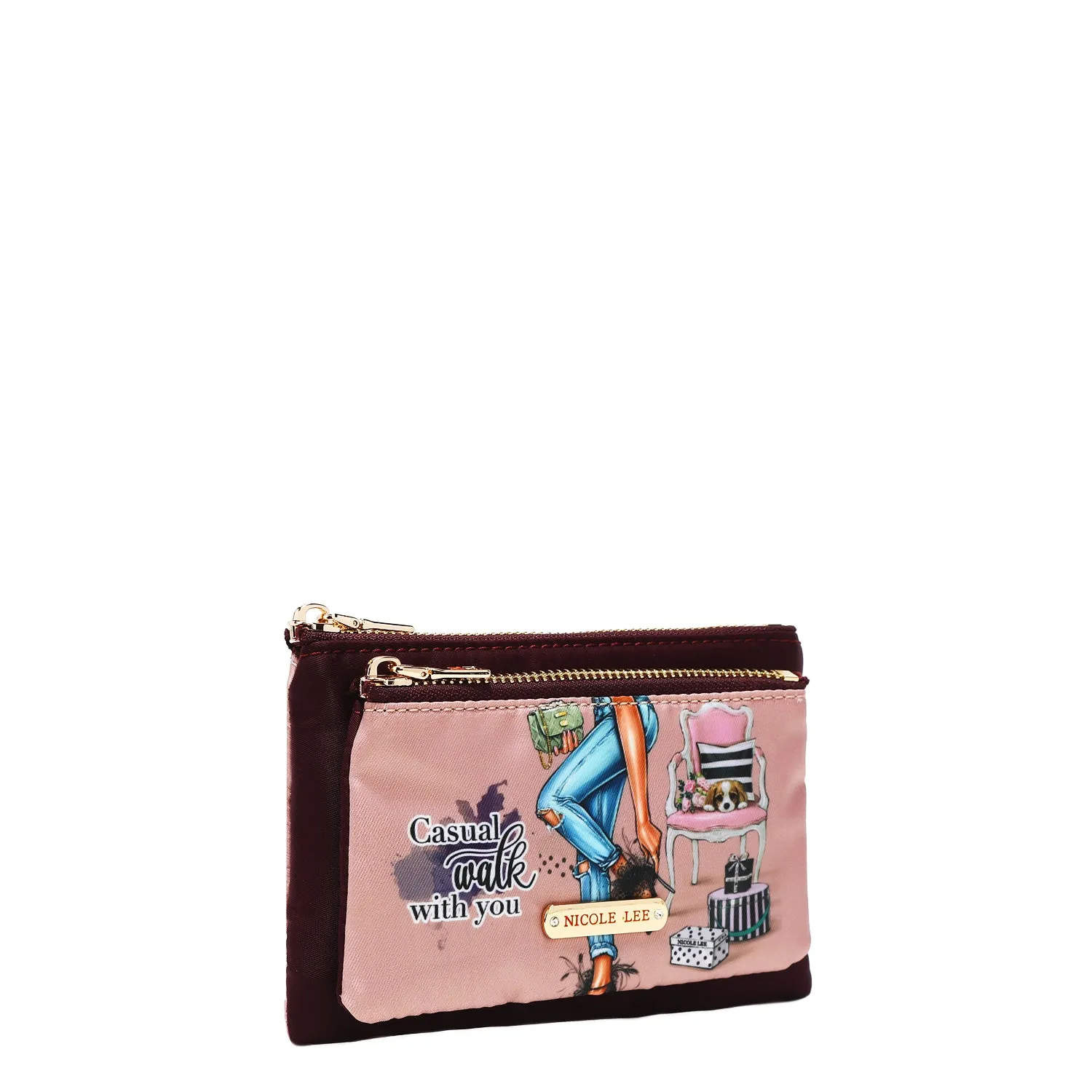 SMALL NYLON WALLET POUCH