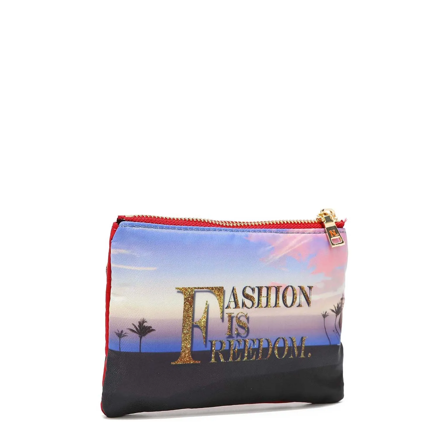 SMALL NYLON WALLET POUCH