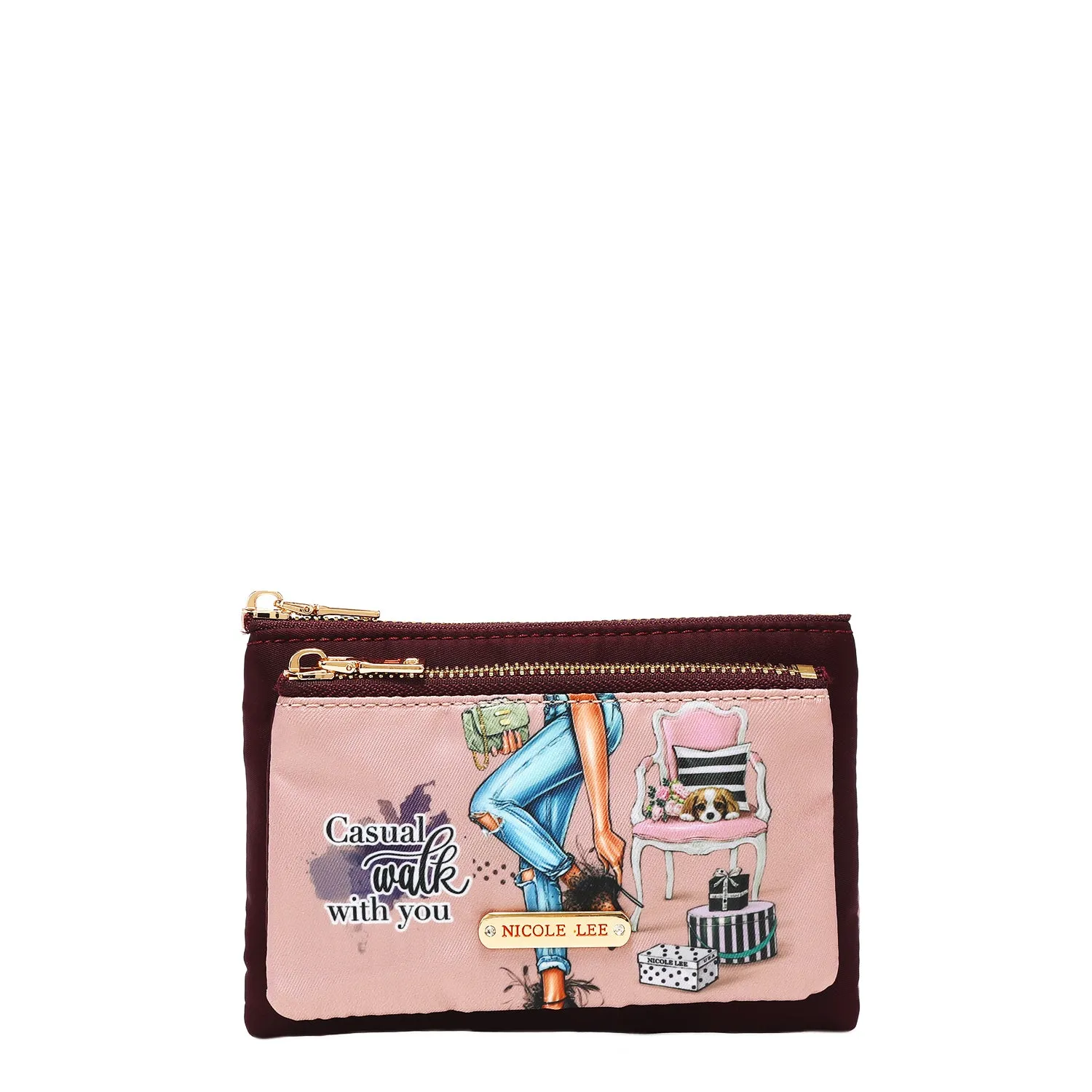 SMALL NYLON WALLET POUCH