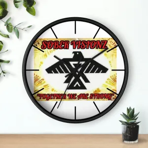Sober Visionz Wall Clock