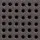 The Seville Shell - Perforated Saffiano Leather - Dark Grey / Gold / Black