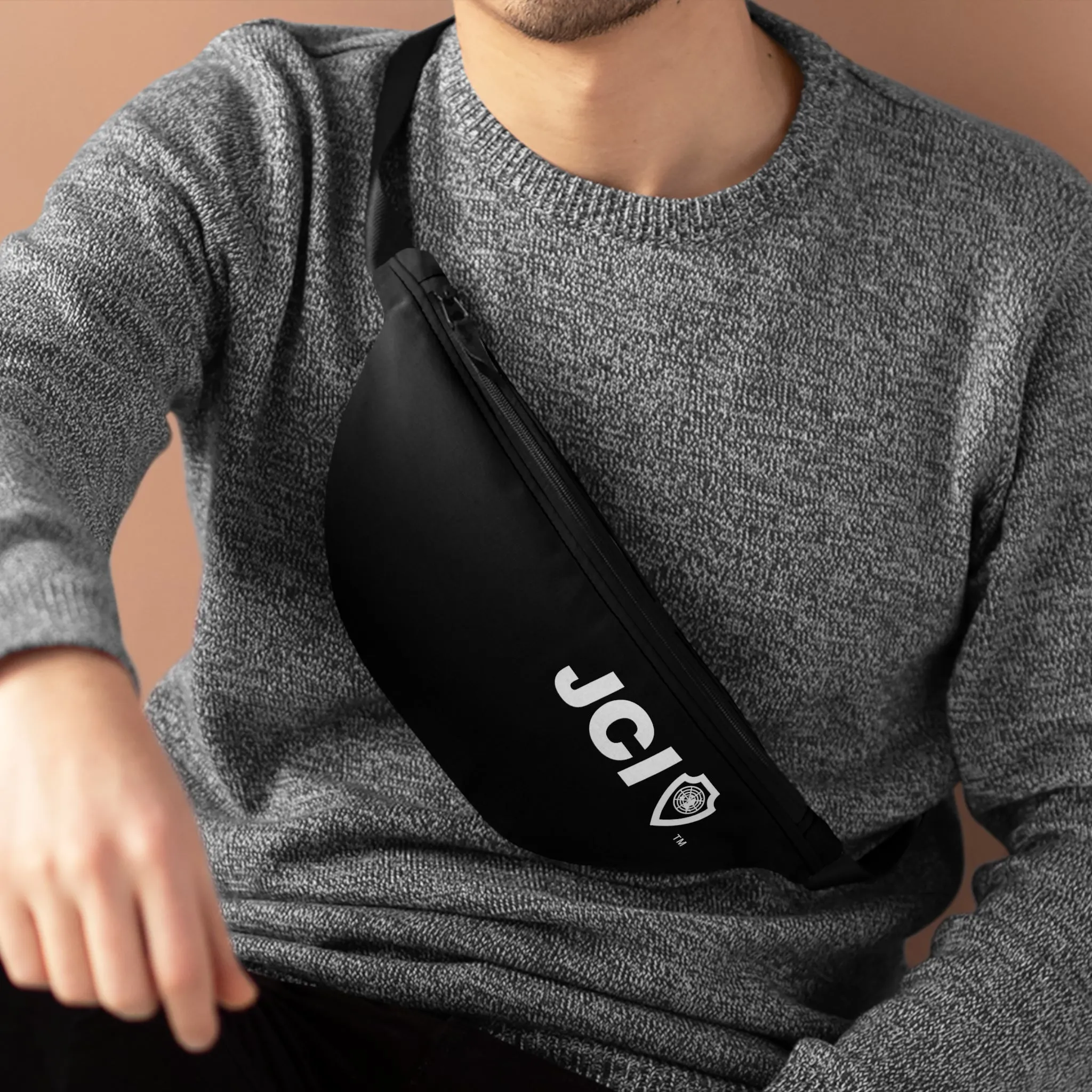 Unisex Belt Bag (Black)