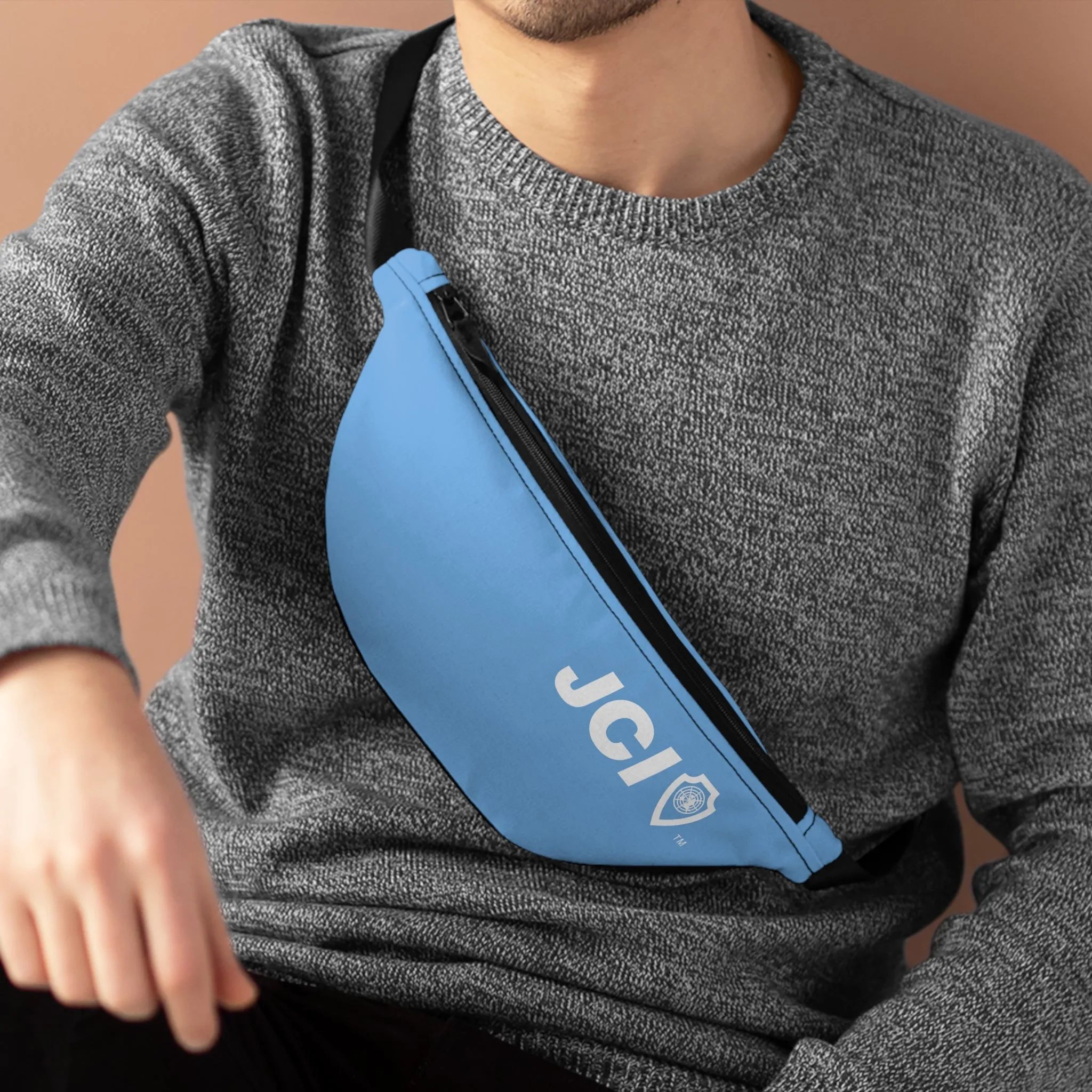 Unisex Belt Bag (Light Blue)
