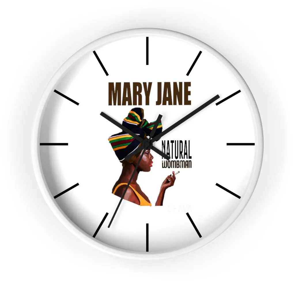 VCC Home & Livings-Home Decor / Wall clock / Natural Wombman