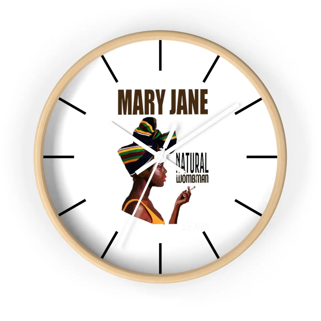 VCC Home & Livings-Home Decor / Wall clock / Natural Wombman