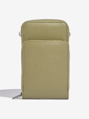 Westside Olive Textured Sling Bag