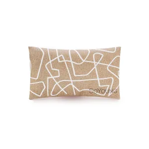 White Abstract Lines Ice Pack