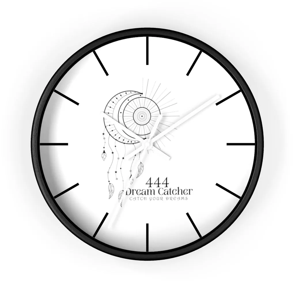 Yoga Spiritual Meditation Wall clock - Protection 444 Angel Number