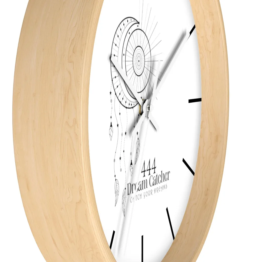 Yoga Spiritual Meditation Wall clock - Protection 444 Angel Number