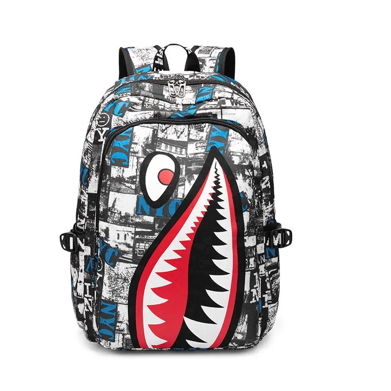Zaino shark fantasy backpack