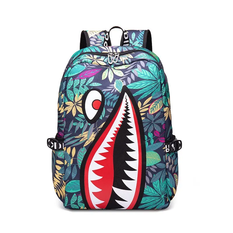 Zaino shark fantasy backpack